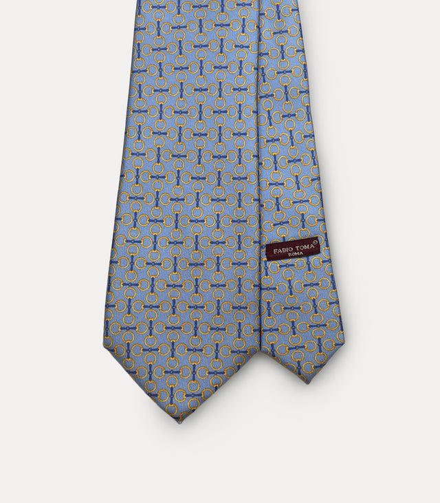 Jacquard silk tie