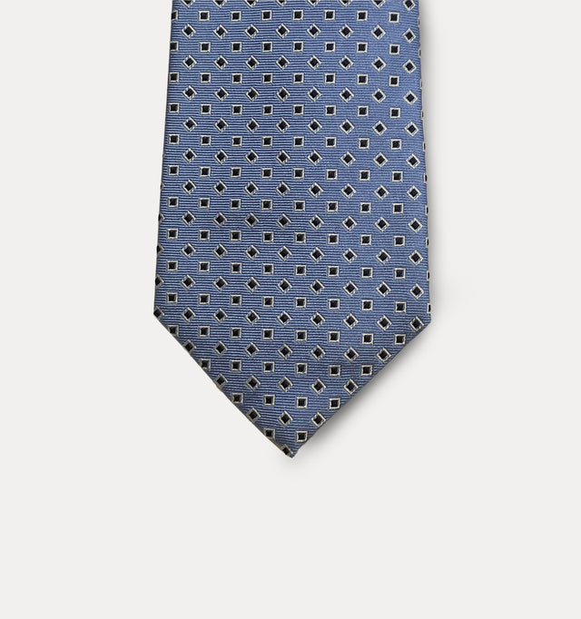 Jacquard silk tie