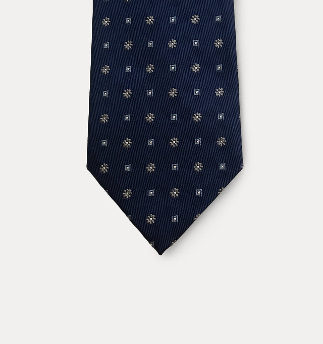 Jacquard silk tie