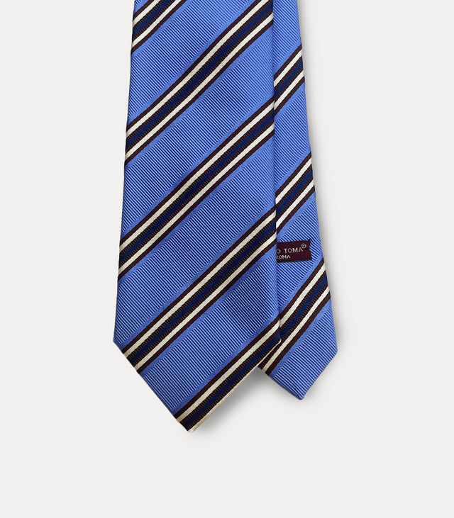 Cravatta in seta cotone Mogador