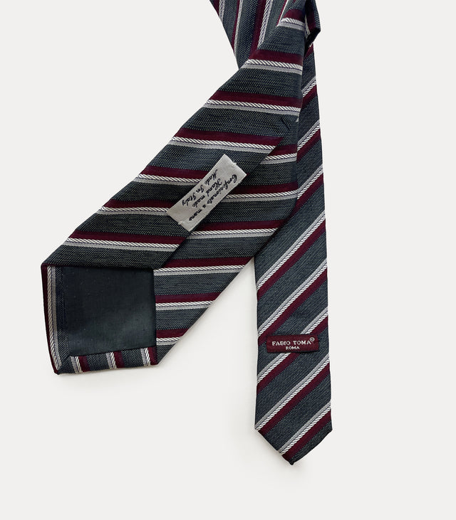 Jacquard silk tie