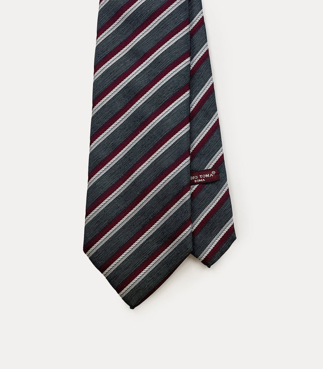 Jacquard silk tie