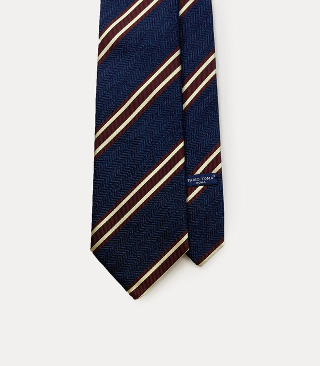 Jacquard silk tie