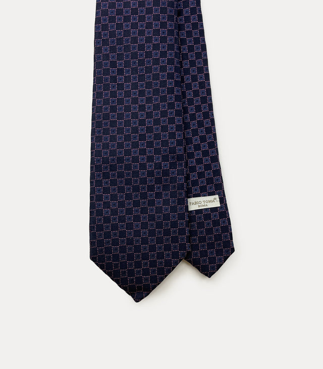 Jacquard silk tie