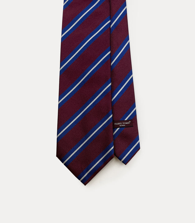 Jacquard silk tie