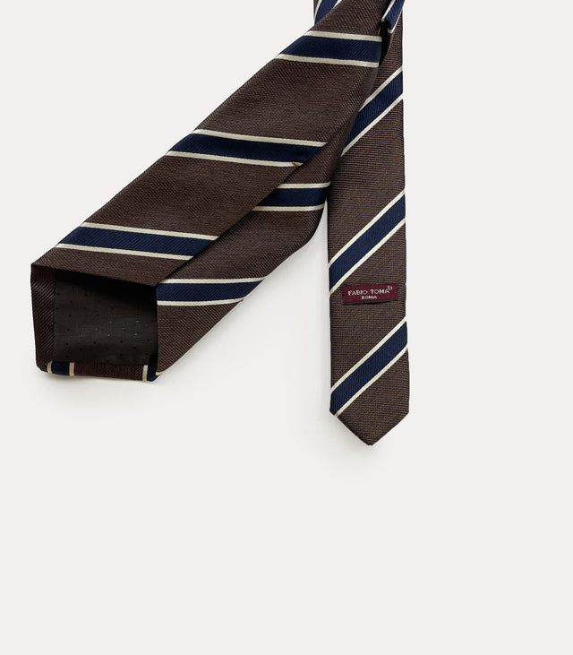 Jacquard silk tie