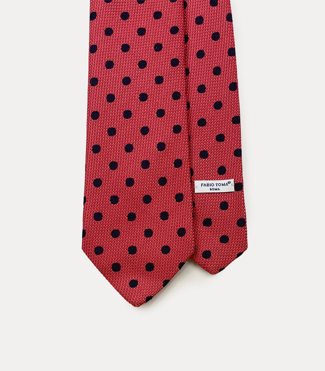 Jacquard silk tie