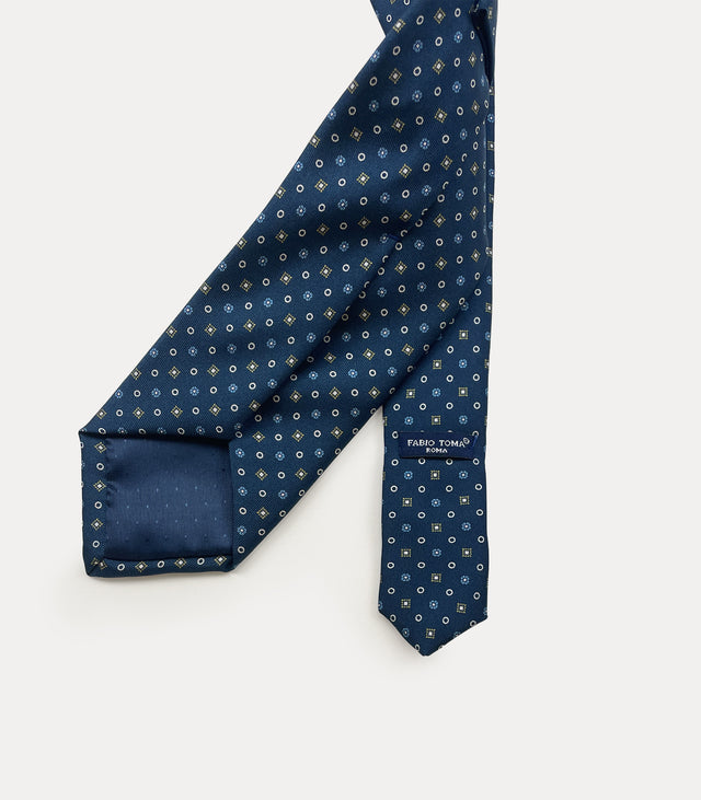 Giacca Nike Cravatta Da Uomo Classica In Seta 100% - Righe Blu E Giacca Nike Cravatta Da Uomo Classica In Seta 100% - Righe Blu E
