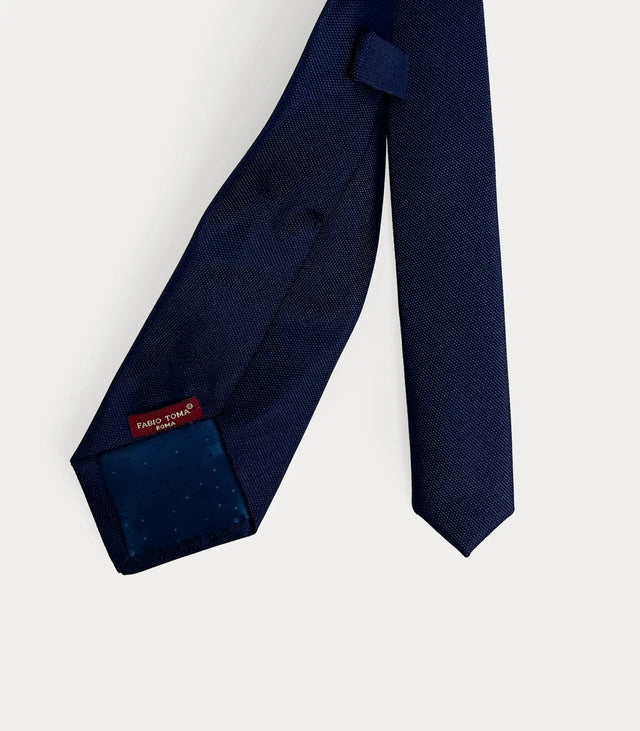 Cravatta Ricamo Bandiera Italiana