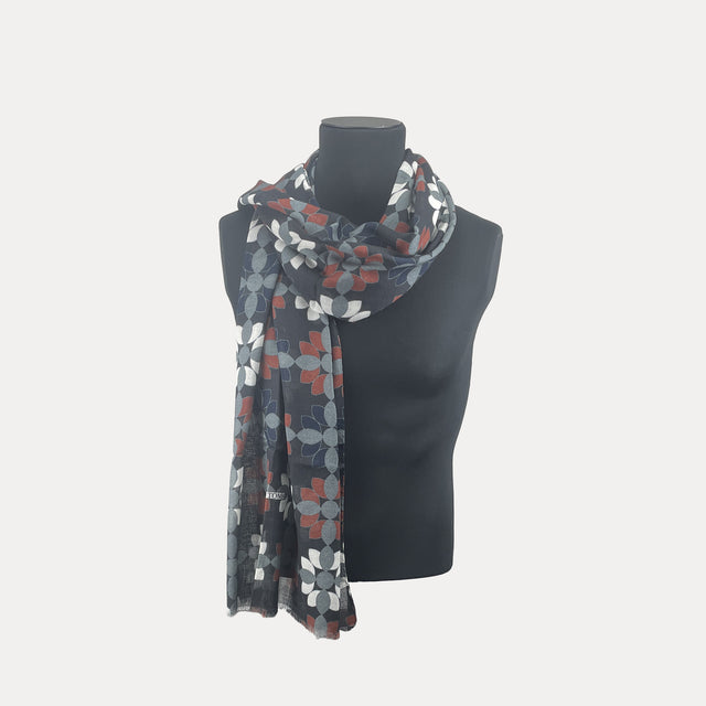 Viscose wool scarf