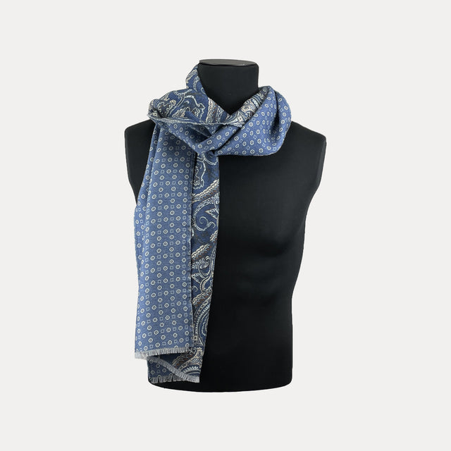 Double Virgin Wool Scarf