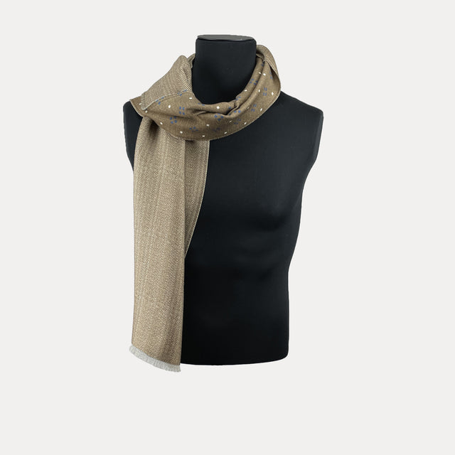 Double Virgin Wool Scarf