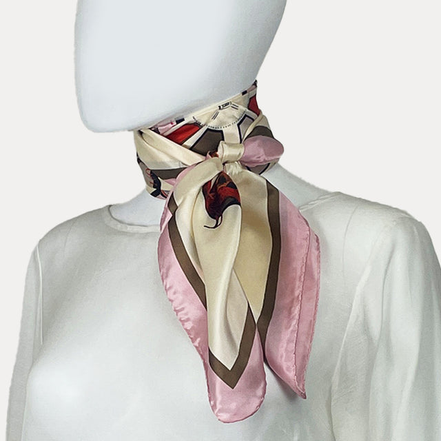 90 Silk Satin Scarf - Embrace