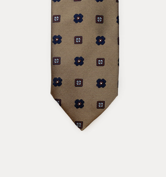 Cravatta in seta Jacquard