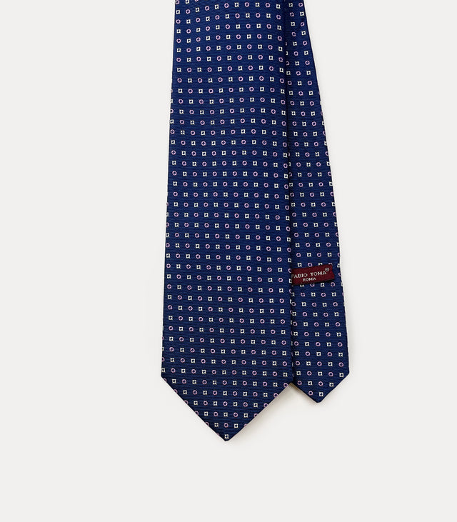 Jacquard silk tie